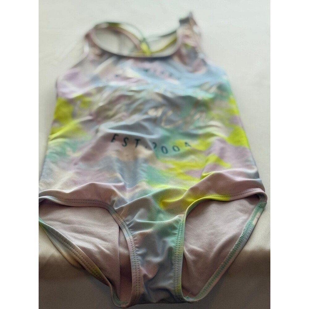 Justice Brand, Multi-Colored One-Piece Bathing Suit, Girl’s/Kids Medium Clothing